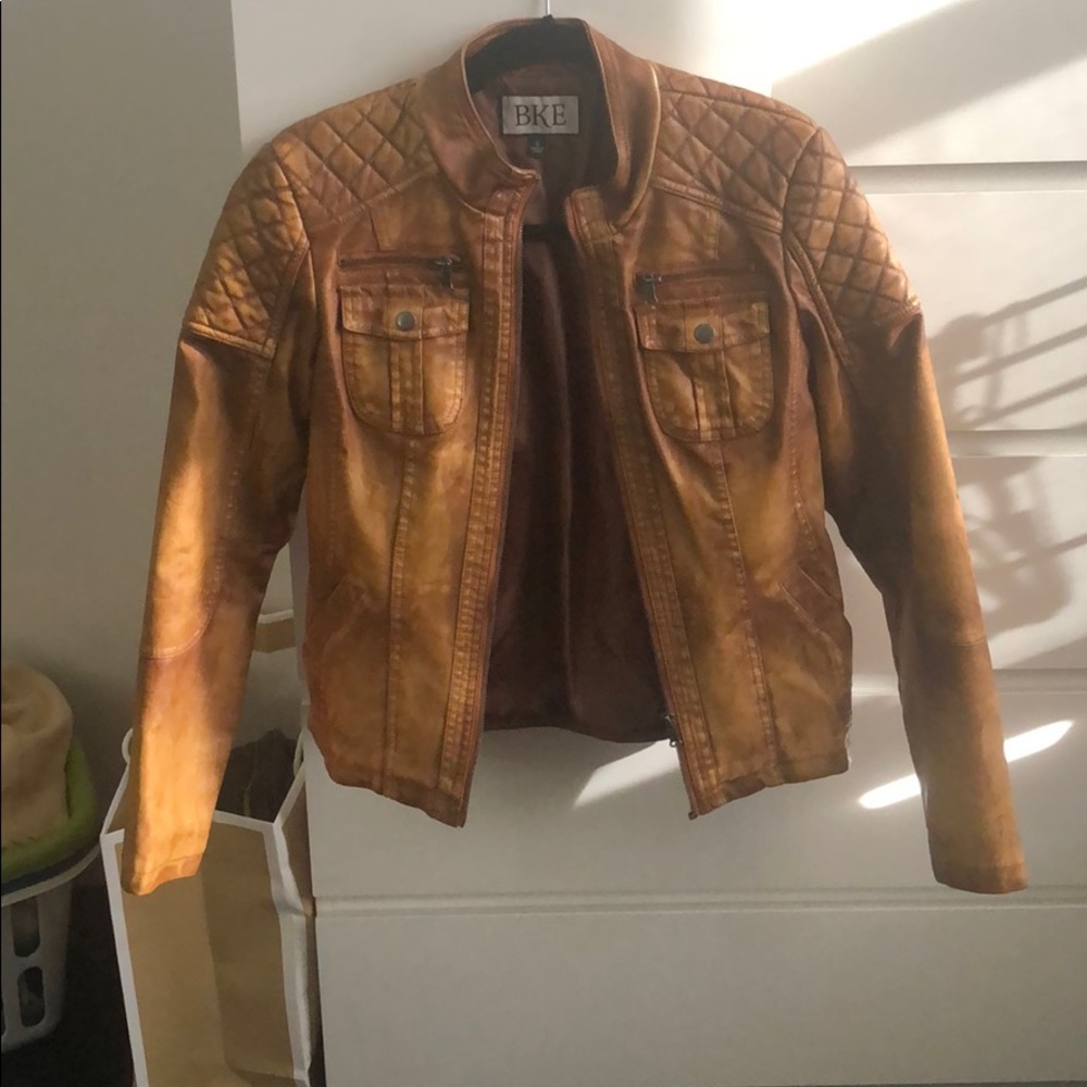 BKE faux leather jacket